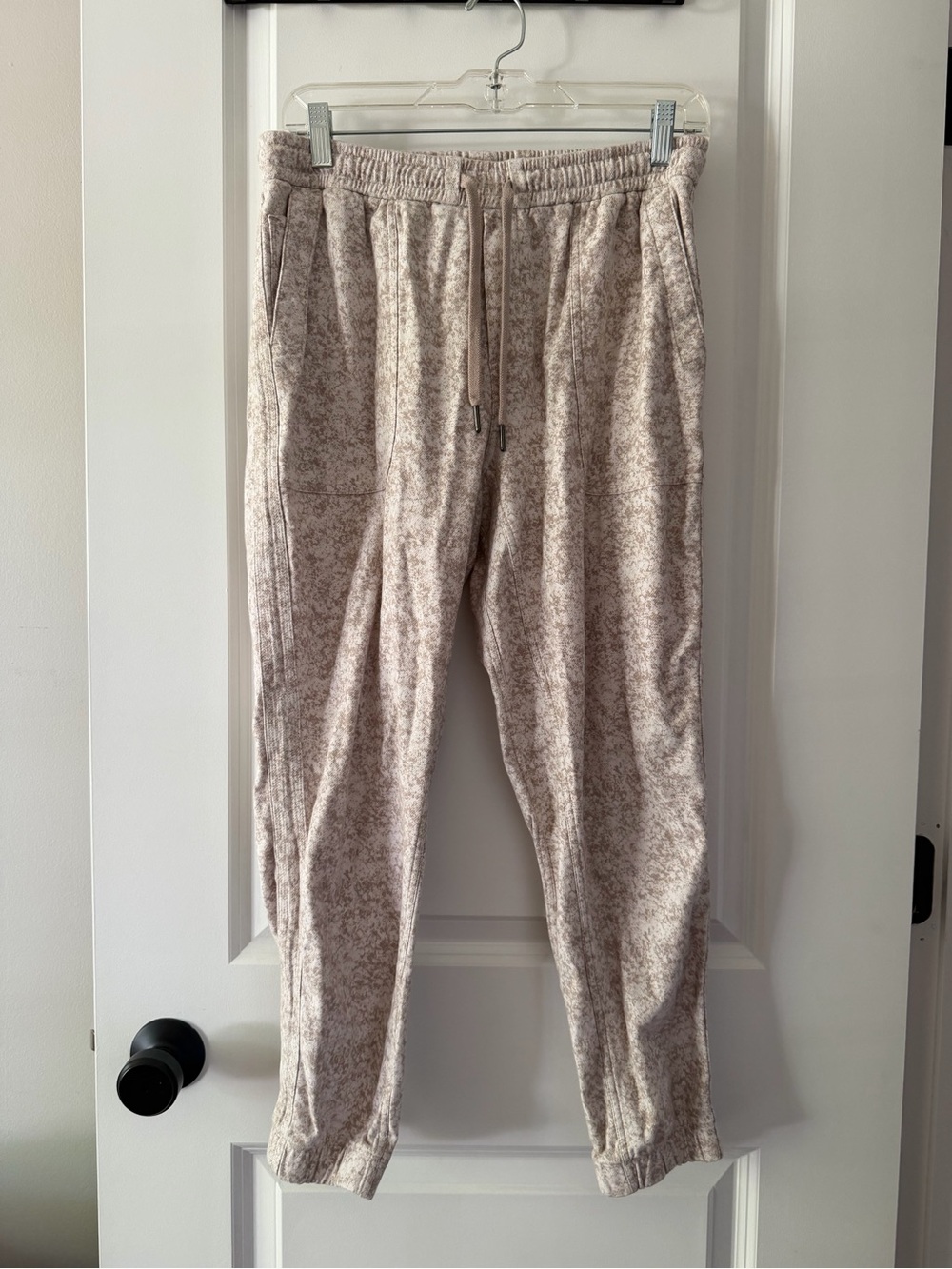ATHLETA | LIKE NEW Cabo Tide Linen Jogger in Cream/Tan - Size M